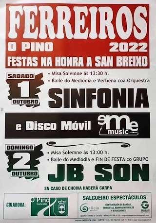 San Breixo de Ferreiros  en O Pino