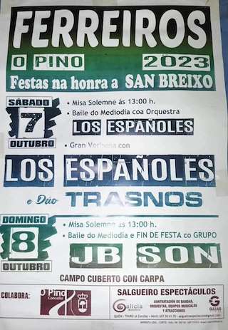 San Breixo de Ferreiros  en O Pino