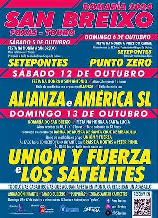 San Breixo de Foxás en Touro