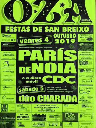 San Breixo de Oza en Carballo