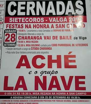 San Campio de Cernadas en Valga