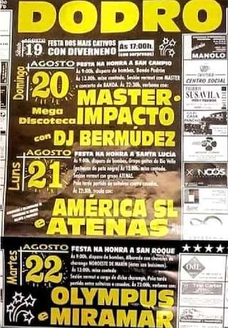 San Campio, Santa Lucía y San Roque en Dodro