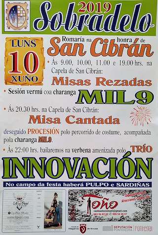 San Cibrán de Sobradelo en Vilagarcía de Arousa