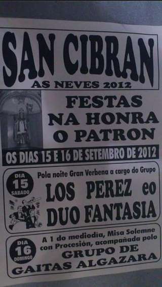 San Cibrán de Ribarteme en As Neves