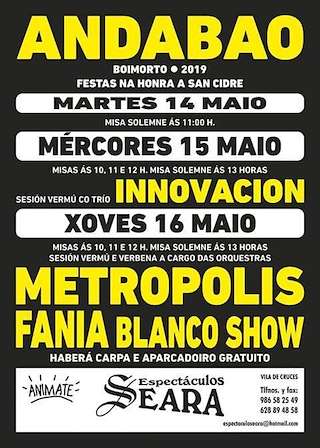 San Cidre de Andabao en Boimorto