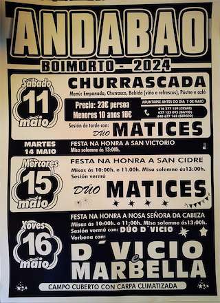 San Cidre de Andabao en Boimorto