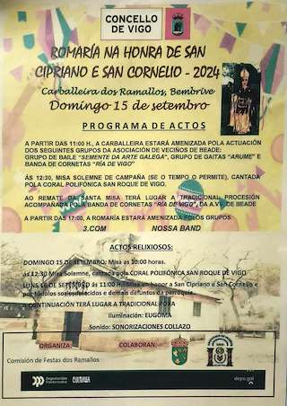 San Cipriano y San Cornelio de Bembrive en Vigo