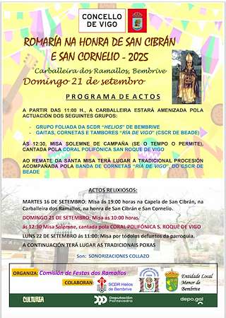 San Cipriano y San Cornelio de Bembrive (2026) en Vigo