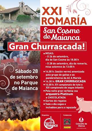 XXII Romaría San Cosme de Maianca en Oleiros