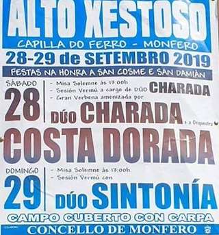 San Cosme e San Damián de Alto Xestoso en Monfero