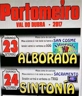 Virxe do Carmen de Portomeiro (2026) en Val do Dubra