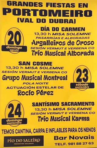Virxe do Carmen de Portomeiro (2026) en Val do Dubra