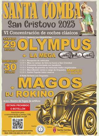 San Cristóbal  en Santa Comba