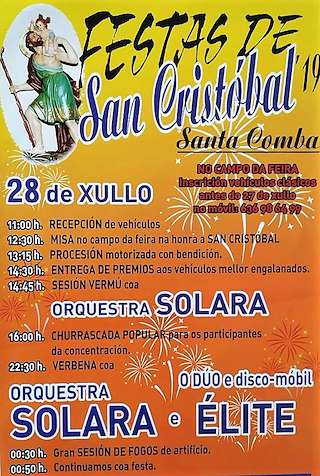 San Cristóbal  en Santa Comba