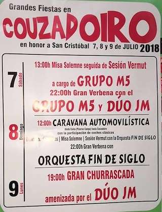 San Cristóbal de Couzadoiro en Ortigueira