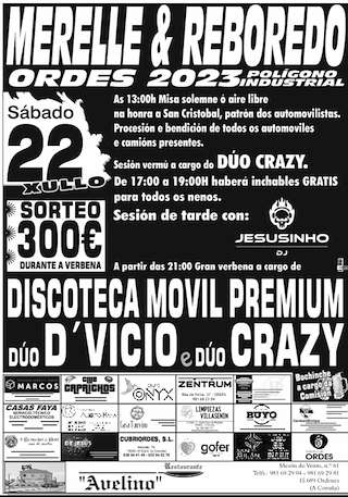 San Cristóbal de Merelle y Reboredo en Ordes