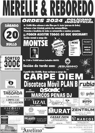 San Cristóbal de Merelle y Reboredo en Ordes