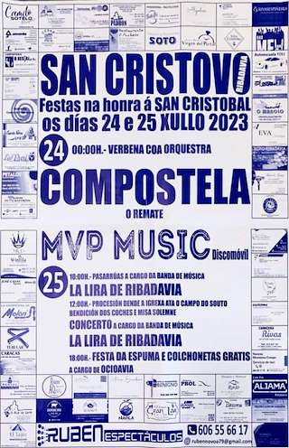 San Cristóbal de San Cristovo de Regodeigón en Ribadavia
