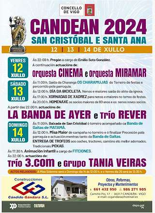 San Cristóbal y Santa Ana de Candeán en Vigo