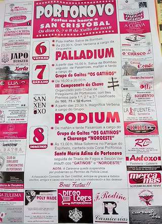 San Cristóbal de Portonovo en Sanxenxo