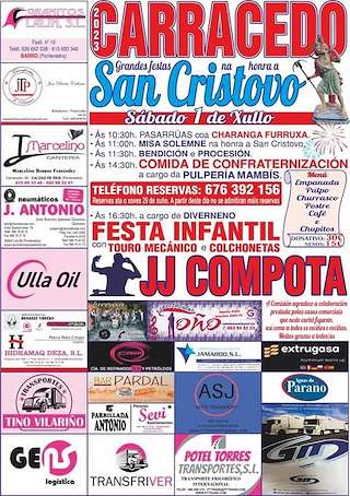San Cristovo de Carracedo en Caldas de Reis