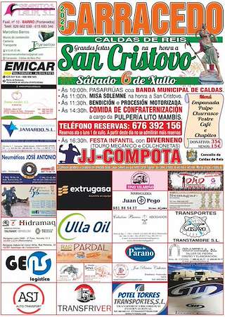 San Cristovo de Carracedo en Caldas de Reis