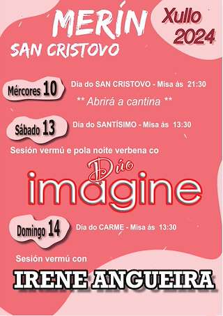 San Cristovo de Merín (2026) en Vedra