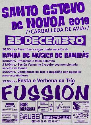 San Estevo de Novoa (2025) en Carballeda de Avia