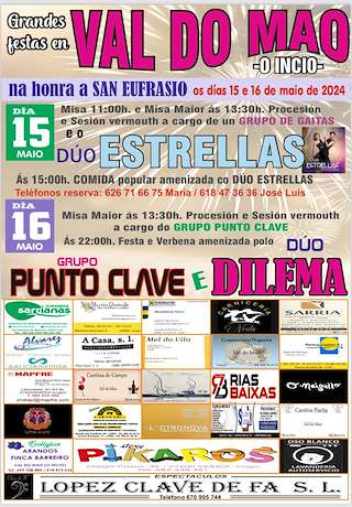 San Eufrasio de Val do Mao en O Incio