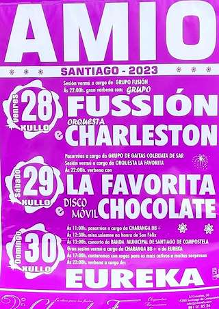 San Félix de Amio  en Santiago de Compostela