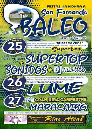 San Fernando de Baleo (2026) en Ortigueira