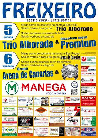 San Fins e San Roque de Freixeiro en Santa Comba