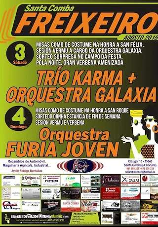 San Fins e San Roque de Freixeiro en Santa Comba