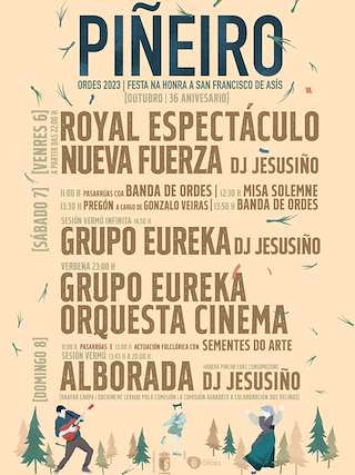 San Francisco de Asís de Piñeiro (2025) en Ordes