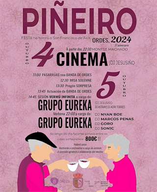 San Francisco de Asís de Piñeiro (2025) en Ordes