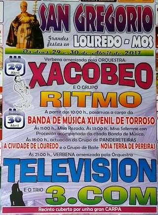 San Gregorio de Louredo (2026) en Mos