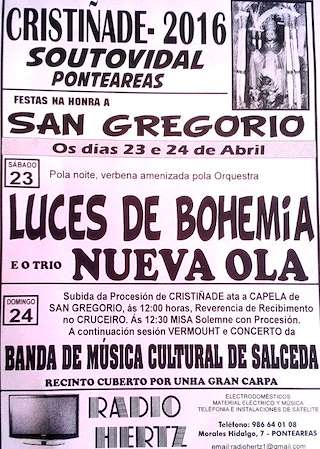 San Gregorio de Soutovidal (2026) en Ponteareas