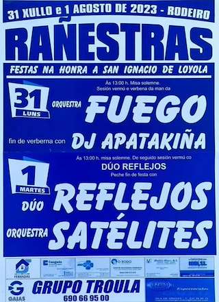 San Ignacio de Rañestras en Rodeiro