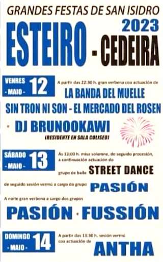 San Isidro de Esteiro (2026) en Cedeira