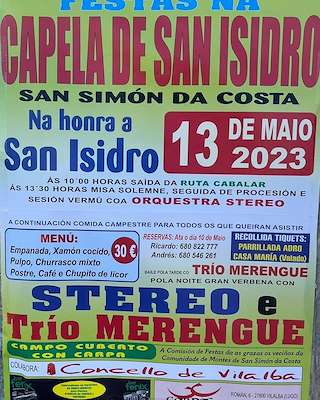 San Isidro de San Simón da Costa en Vilalba