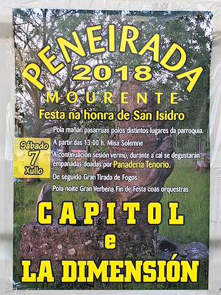 San Isidro Labrador de  Peneirada de Mourente en Pontevedra