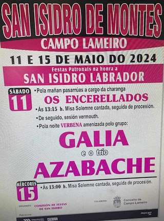 San Isidro Labrador de Montes en O Campo Lameiro