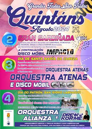 San Isidro Labrador de Quintáns en Muxía