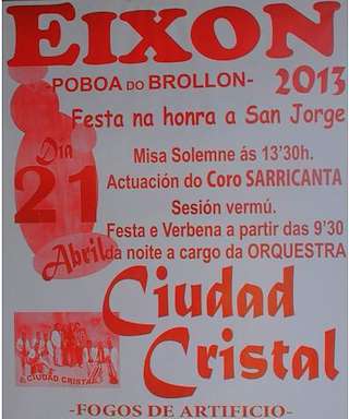 San Xurxo de Eixón (2026) en A Pobra do Brollón