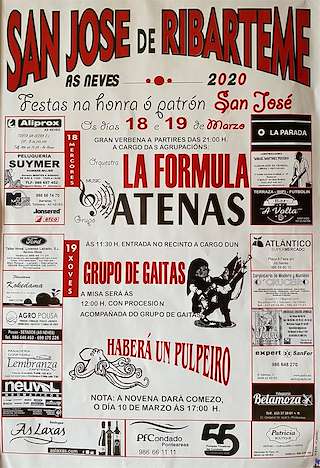 San José de Ribarteme en As Neves
