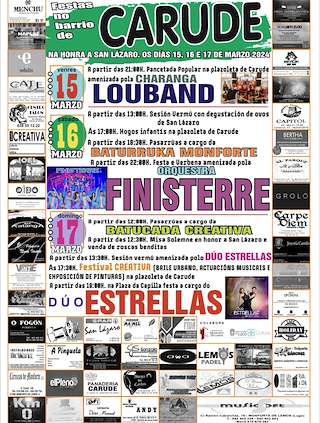 San Lázaro de Carude en Monforte de Lemos