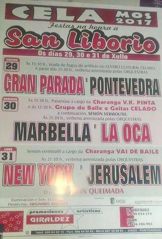 San Liborio de Cela (2026) en Mos