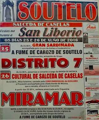 San Liborio de Soutelo en Salceda de Caselas