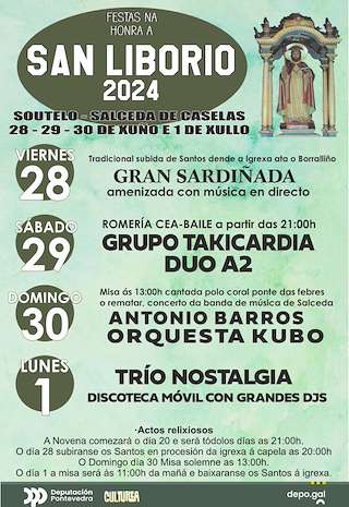 San Liborio de Soutelo en Salceda de Caselas