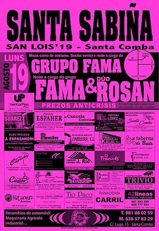 San Lois de Santa Sabiña en Santa Comba